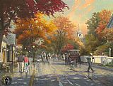 Autumn on Mackinac Island by Thomas Kinkade